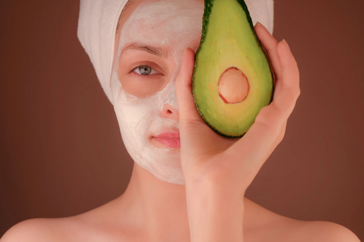 A flat-lay of cleanser, serum and moisturiser arranged for a morning routine