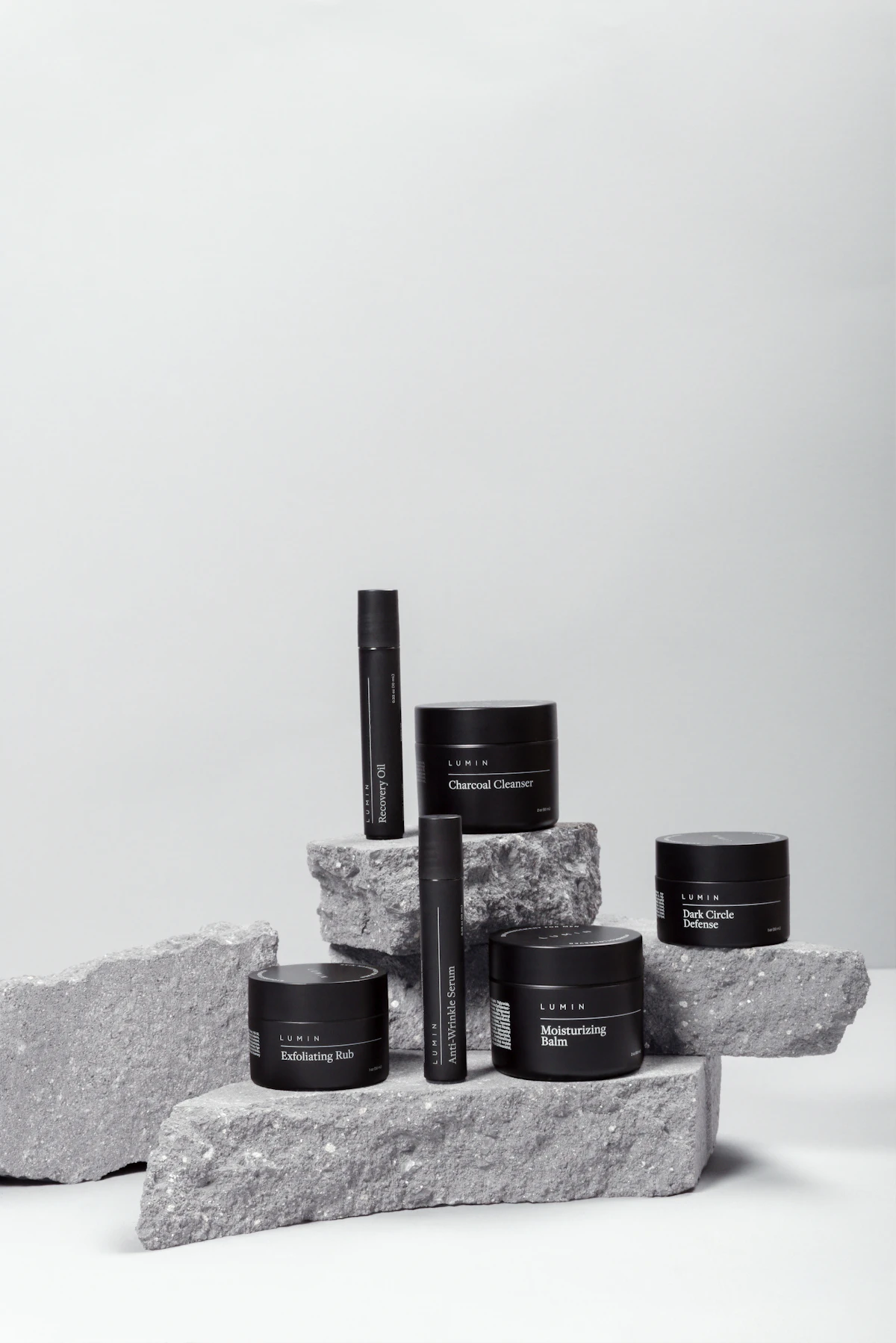 A texture detail of the Calm serum surface